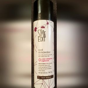 Style Edit Dark Brown Root Concealer Spray 2oz NWT
